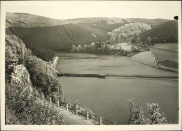Der Stausee Ahausen bei Attendorn - 1937/1938 angelegt