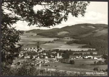 Fernblick auf Bremke (Gemeinde Eslohe)