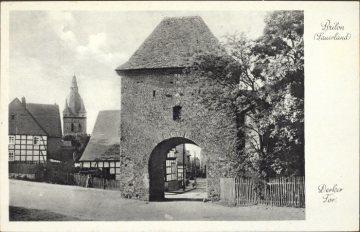 Das Derker Tor in Brilon, undatiert (1920er/1930er Jahre?)