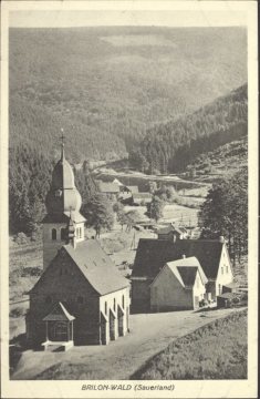 Die St.-Joseph-Kirche in Brilon-Wald, 1925 bis 1927 erbaut