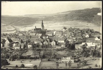 Ortsansicht von Hallenberg, undatiert (1920er/1930er Jahre?)