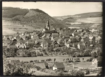 Ortsansicht von Hallenberg, undatiert (1930er Jahre?)