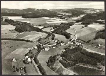 Luftaufnahme von Isingheim (Gemeinde Eslohe)