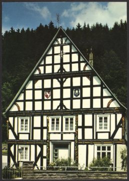Das Pfarrhaus in Kirchhundem, 1692 erbaut