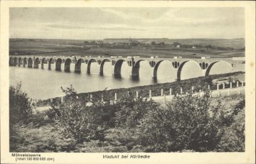 Viadukt bei Körbecke (Gemeinde Möhnesee), undatiert (1920er/1930er Jahre?)