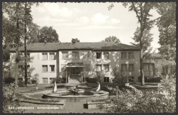 Das Kursanatorium in Bad Lippspringe, undatiert (1950er/1960er Jahre?)