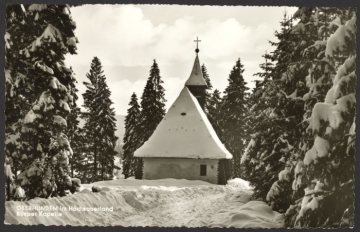 Oberhundem (Gemeinde Kirchhundem), Rüsper Kapelle im Schnee
