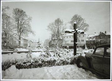 Schmallenberg im Schnee, undatiert (1930er/1940er Jahre?)