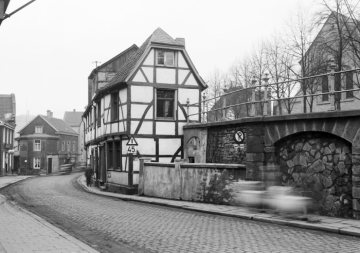 Herdecke 1940 - Hauptstraße bei Haus Heidemann