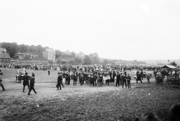 Herdecke 1927 - Turnfest auf dem Bleichstein (Freizeitgelände an der Ruhr)