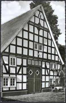 Der 1662 erbaute Schultenhof in Winkhausen (Gemeinde Schmallenberg)