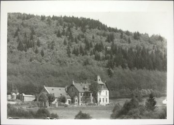 Das ehemalige Jagdschloss Siedlinghausen (Gemeinde Winterberg), 1966 abgerissen
