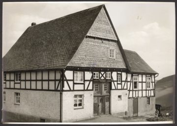 Fachwerkgebäude in Eversberg (Gemeinde Meschede), undatiert