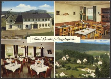 Eindrücke vom Hotel und Gasthof "Ongelsgrob" in der historischen Stadt Hüttental, heute zu Siegen gehörig