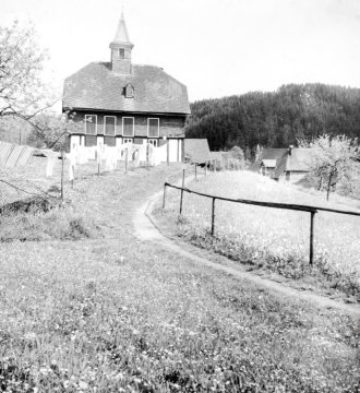 Dorfschule Langenholdinghausen (Stadt Siegen). Undatiert.