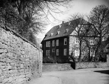 Grundstücksmauern in Warstein-Belecke, 1939-1950.