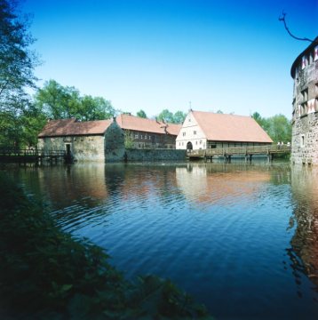 Burg Vischering: Blick zur Vorburg von Südosten