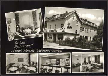 Eindrücke vom Eis-Café und Restaurant "Haus Krewitt" in Oeventrop (Gemeinde Arnsberg)