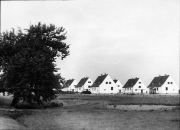 Einfamilienhaus-Neubausiedlung, Bönen-Nordbögge, 1939-1945.