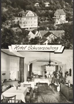 Das Hotel garni "Schwarzenberg" in Plettenberg