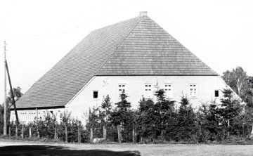 Hof Kokemoor, Stemwede-Oppendorf (Architekt Wilhelm Messelinck). Oktober 1949.