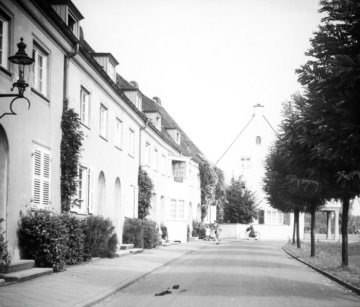 Münster, Reihenhaus-Siedlung "Grüner Grund", 1931-1945.