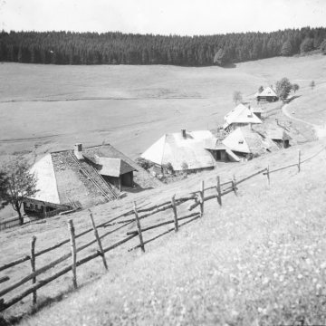Gehöft im Südschwarzwald, Todtnau-Muggenbrunn, Landkreis Lörrach, Baden-Württemberg, 1932-1959.
