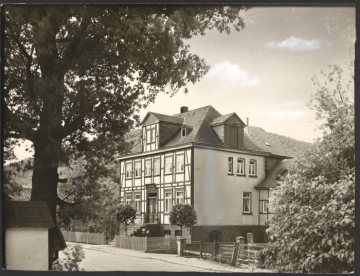 Die Pension "Schulte-Engelberts" in Wenholthausen (Gemeinde Eslohe), um 1950?
