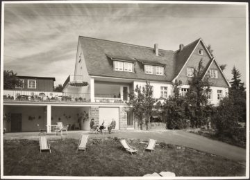 Die Pension "Haus Waldblick" in Wenholthausen (Gemeinde Eslohe), undatiert (1950er/1960er Jahre?)