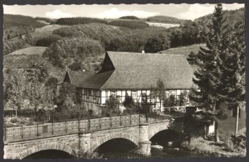 Die Pension "Haus Wennetal" in Wenholthausen (Gemeinde Eslohe)