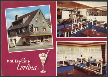 Eindrücke vom Italienischen Eiscafé "Cortina" in Winterberg
