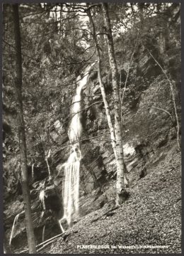 Die Plästerlegge bei Wasserfall (Gemeinde Bestwig), undatiert (1950er Jahre?)