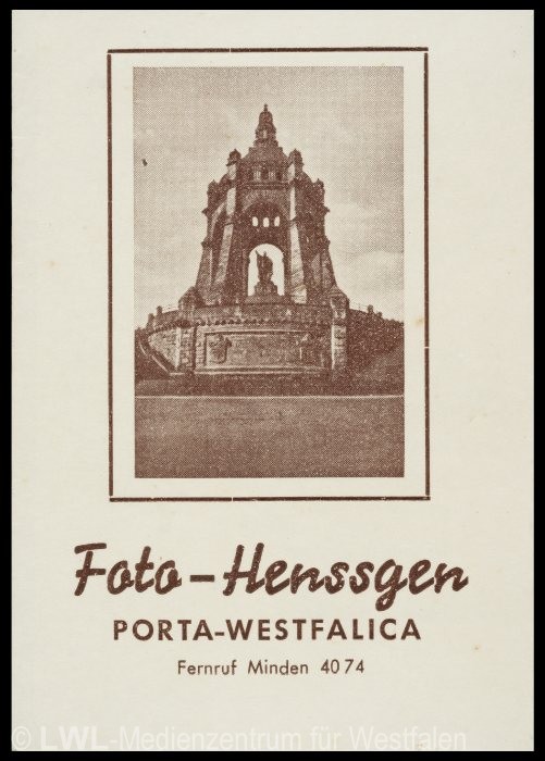 10_14326 Slg. Helmut Henssgen et al.: Tourismus am Kaiser-Wilhelm-Denkmal, Porta Westfalica