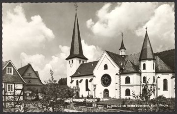 Die Pfarrkirche St.-Martin in Bigge (Gemeinde Olsberg)