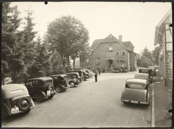 Das Gasthaus "Fürwiggetalsperre" zwischen Lüdenscheid und Meinerzhagen, undatiert (1930er/1940er Jahre?)