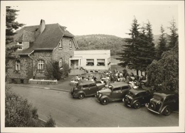 Das Gasthaus "Fürwiggetalsperre" zwischen Lüdenscheid und Meinerzhagen, undatiert (1930er/1940er Jahre?)