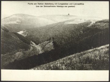 Winterberg, Partie am Kahlen Asten mit Langewiese und Lenneplätze, von Hoheleye aus gesehen, undatiert (1910er/1920er Jahre?)