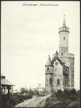 Der Astenturm bei Winterberg: vor der Einrichtung der Wetterstation 1918