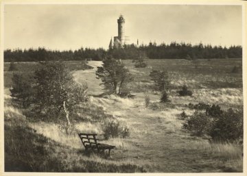Winterberg, Lennequelle und Astenturm, vor dem Umbau 1937