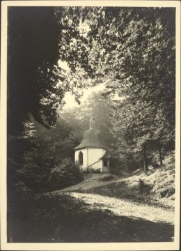 Die Kapelle des Gut Altenhof bei Bad Fredeburg (Gemeinde Schmallenberg), undatiert