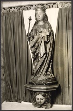 Marienfigur in der Klausenkapelle in Meschede, undatiert