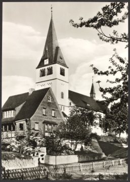Die St.-Antonius-Kirche in Fleckenberg (Gemeinde Schmallenberg)