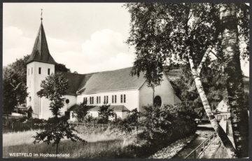 Die St.-Blasius-Kirche in Westfeld (Gemeinde Schmallenberg)