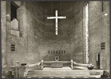 Meschede, Benediktiner-Abtei Königsmünster, Altarraum der Abteikirche