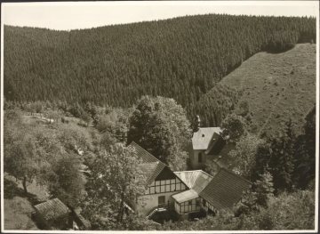Blick auf das Kloster Brunnen bei Endorf (Gemeinde Sundern)