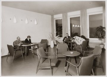 Innenansicht der Odeborn-Klinik in Bad Berleburg, undatiert (1960er Jahre?)