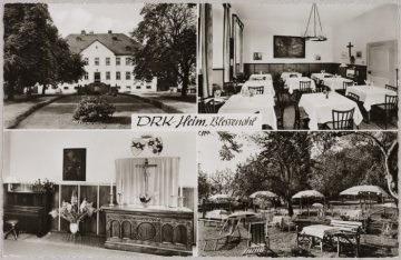 Wenholthausen (Gemeinde Eslohe), Eindrücke vom DRK-Heim, Hilfskrankenhaus und Altersheim "Haus Blessenohl": Ehemaliges Gut, 1952 bis 1986 im Besitz von Nonnen