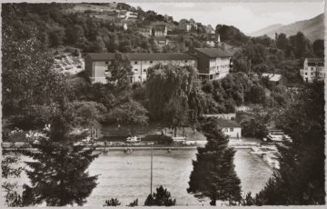 Blick zur Jugendherberge in Altena, undatiert (1950er/1960er Jahre?)