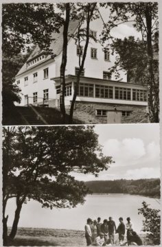 Die Jugendherberge "Glörsee" in Breckerfeld, undatiert (1950er/1960er Jahre?)