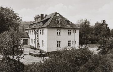 Die Jugendherberge in Porta Westfalica-Hausberge, undatiert (1950er/1960er Jahre?)